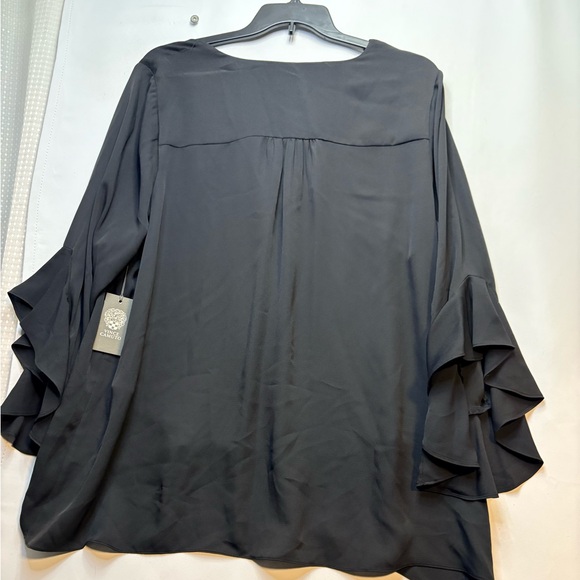 Vince Camuto Black Layered Blouse - Picture 2 of 5